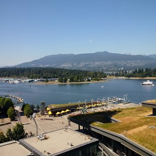 Views from Fairmont Pacific Rim