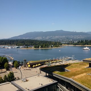 Spectacular views from Fairmont Pacific Rim 