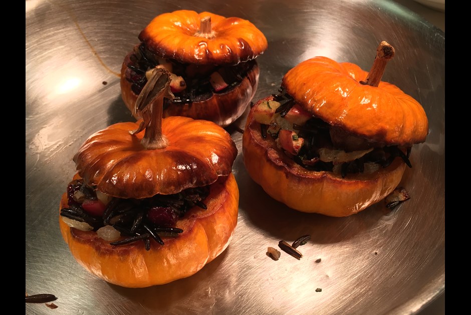 Stuffed Mini Pumpkins