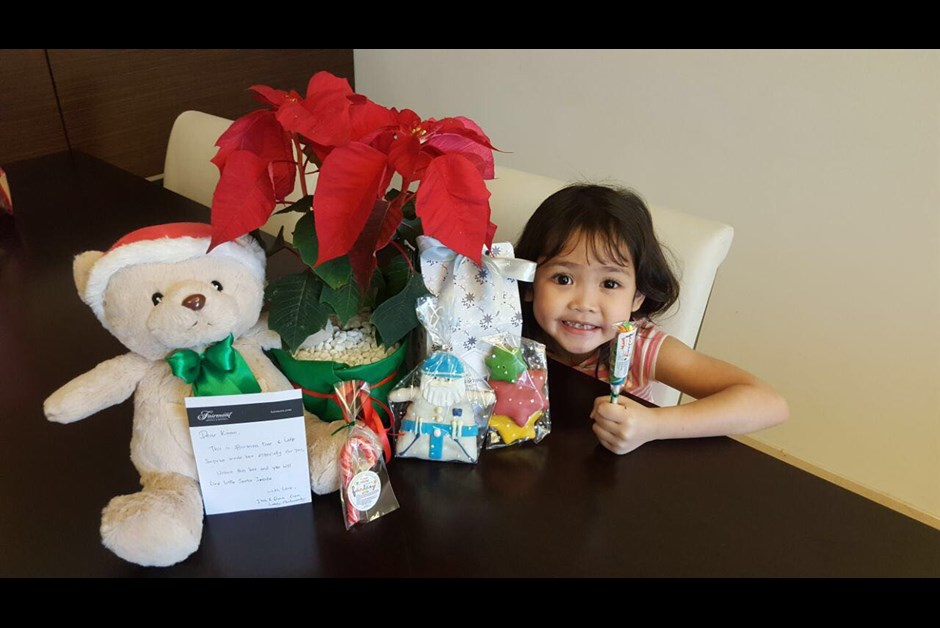Lovely Hampers for Kinan from Lobby Ambassador