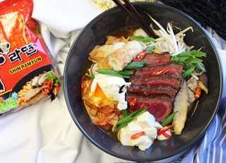 Spicy Kimchi Ramyun