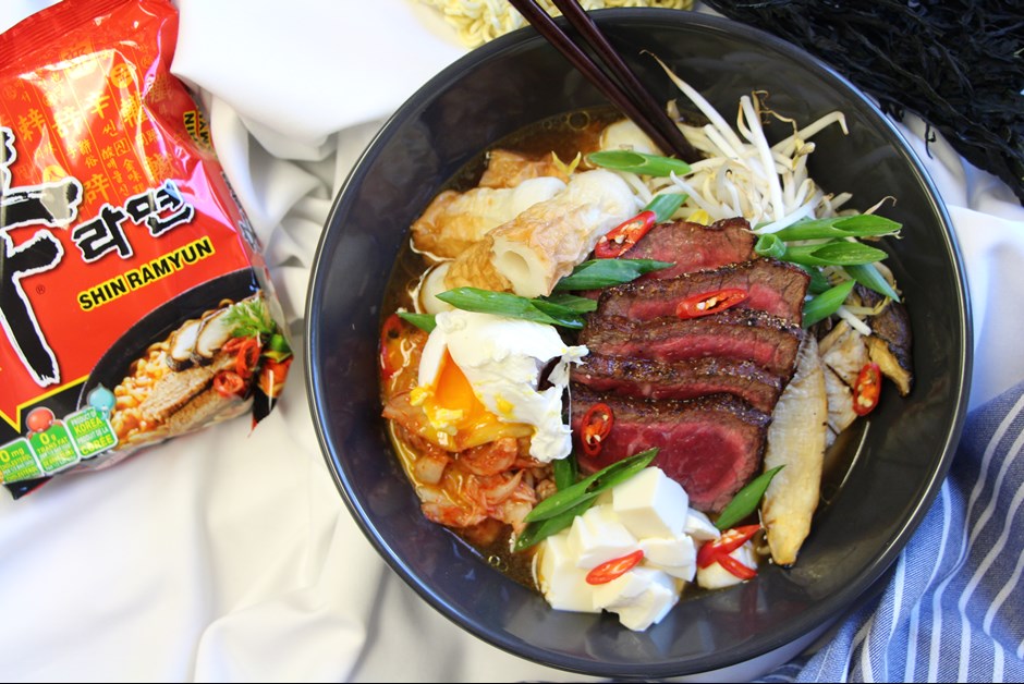 Spicy Kimchi Ramyun