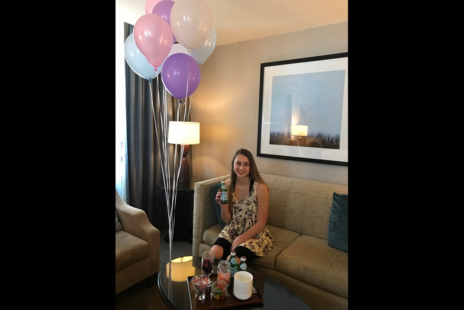 Sweet 16 mother daughter time