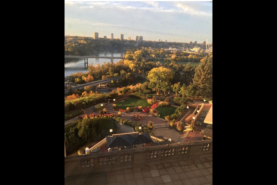 Incredible view from an incredible hotel!